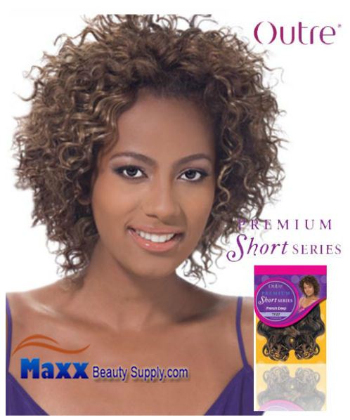 Outre Premium Short Series Human Hair Weave - French Deep 8"s